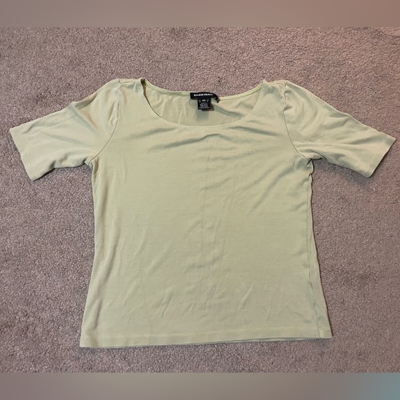 Ellen Tracy Pale green/ yellow / creamy top size XS - Picture 2 of 7